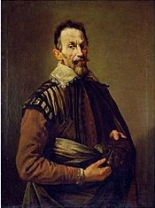 Portrait of Renaissance composer Claudio Montiverdi in Venice, 1640, by Domenico Fetti