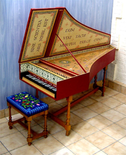 Clavecin_flamand (The harpsichord) played a central role in a great deal of Baroque music