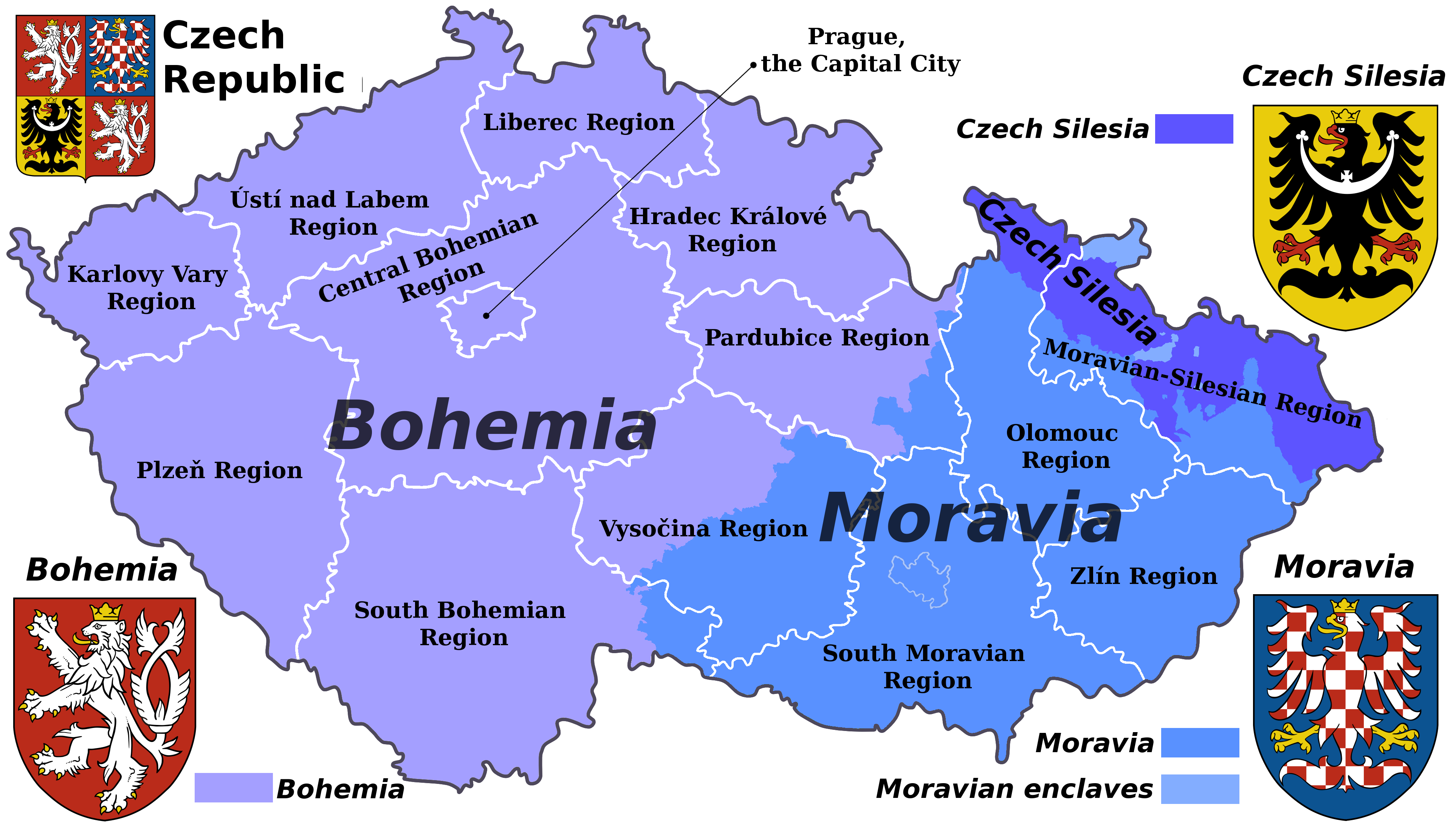 traditional regions and current administrative regions