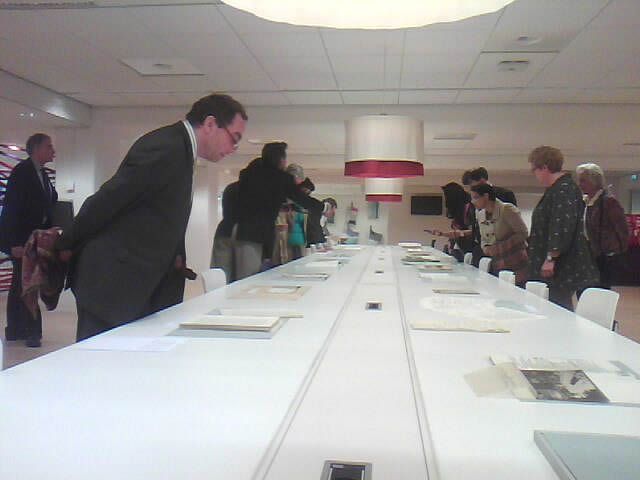 for the purpose of the meeting, a special exhibition was arranged