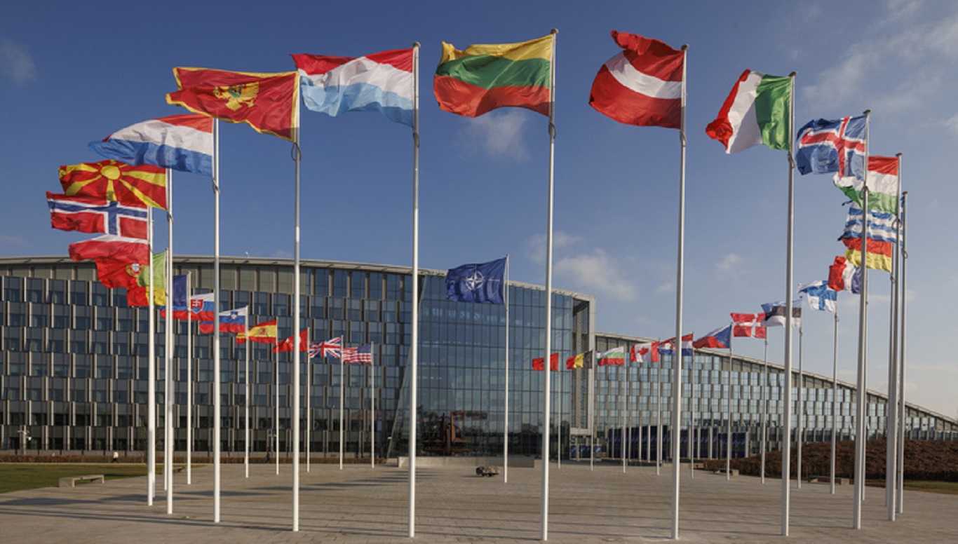NATO HQ entrance