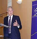 George Soros at CEPS. Click for Bloomberg video